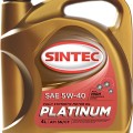 Отзыв о SINTEC моторное масло: Sintec Platinum 5w40