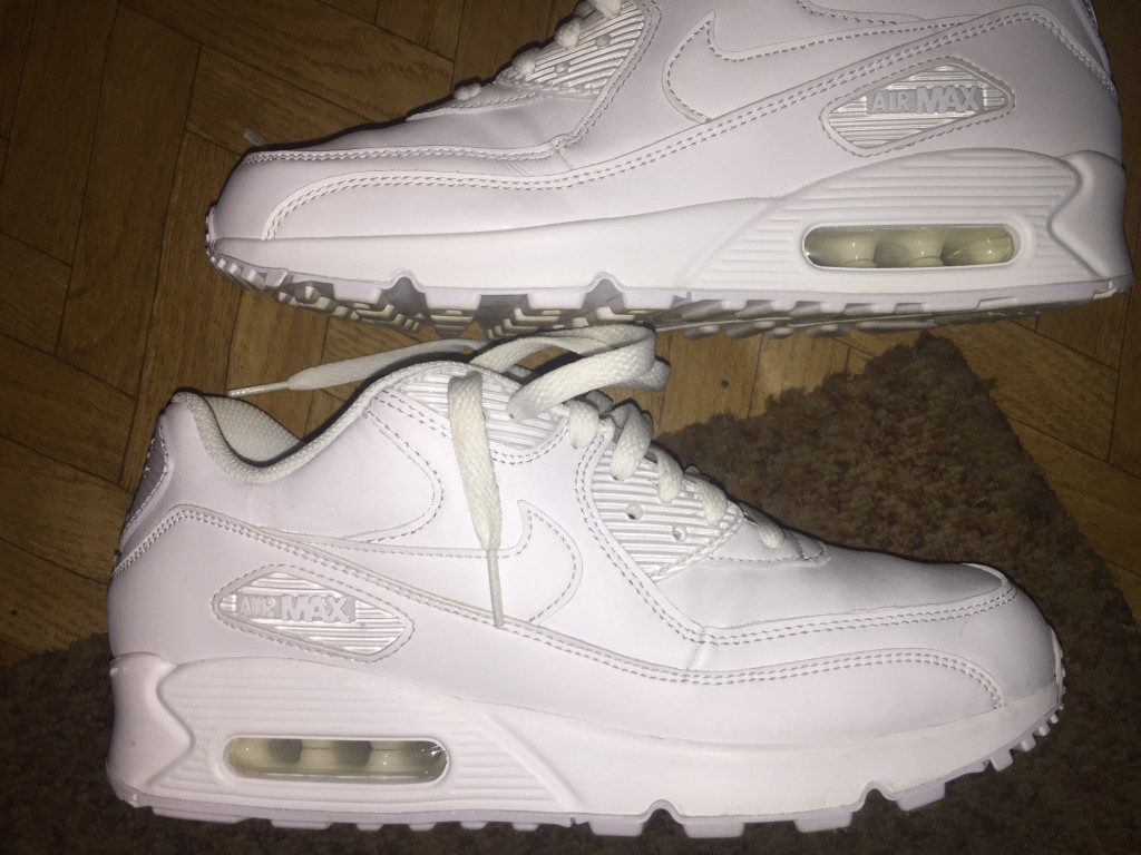nike-official.ru интернет-магазин - Кроссовки Air max 90 leather white