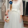 белое платье в магазине екакидс