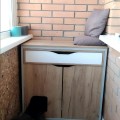 приобрела тумбу под лоток!