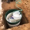 Нет запаха ни от самого септика, ни от воды