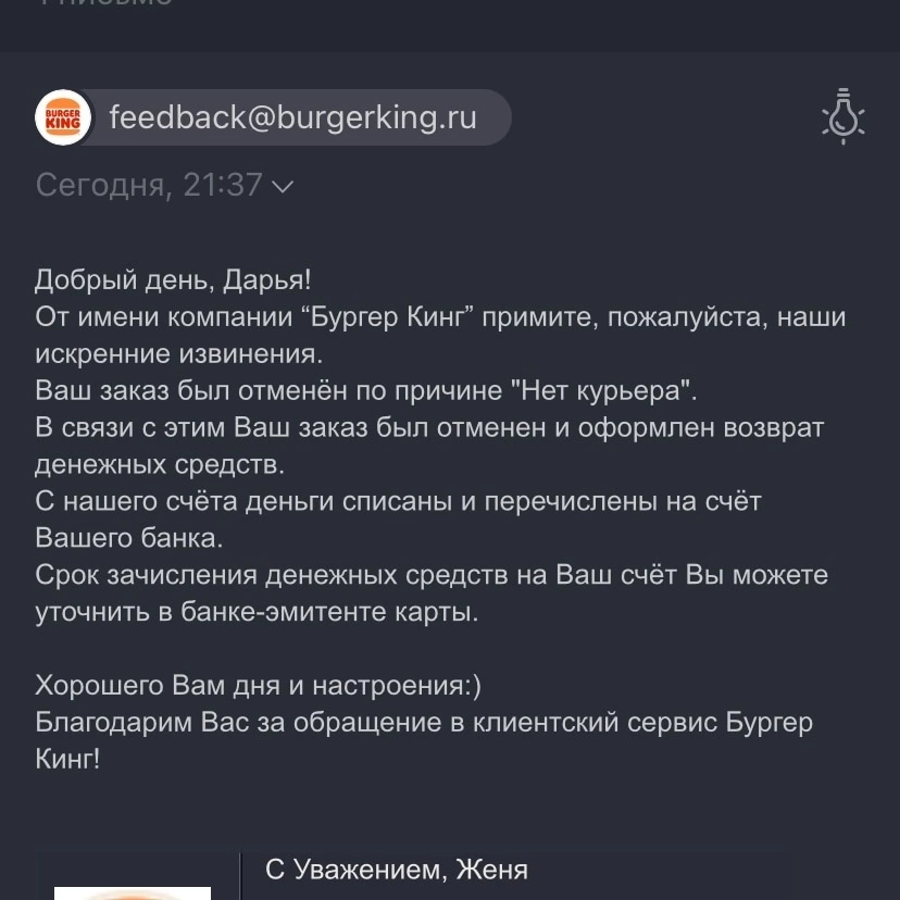 Burger King - БК как всегда ужасен.