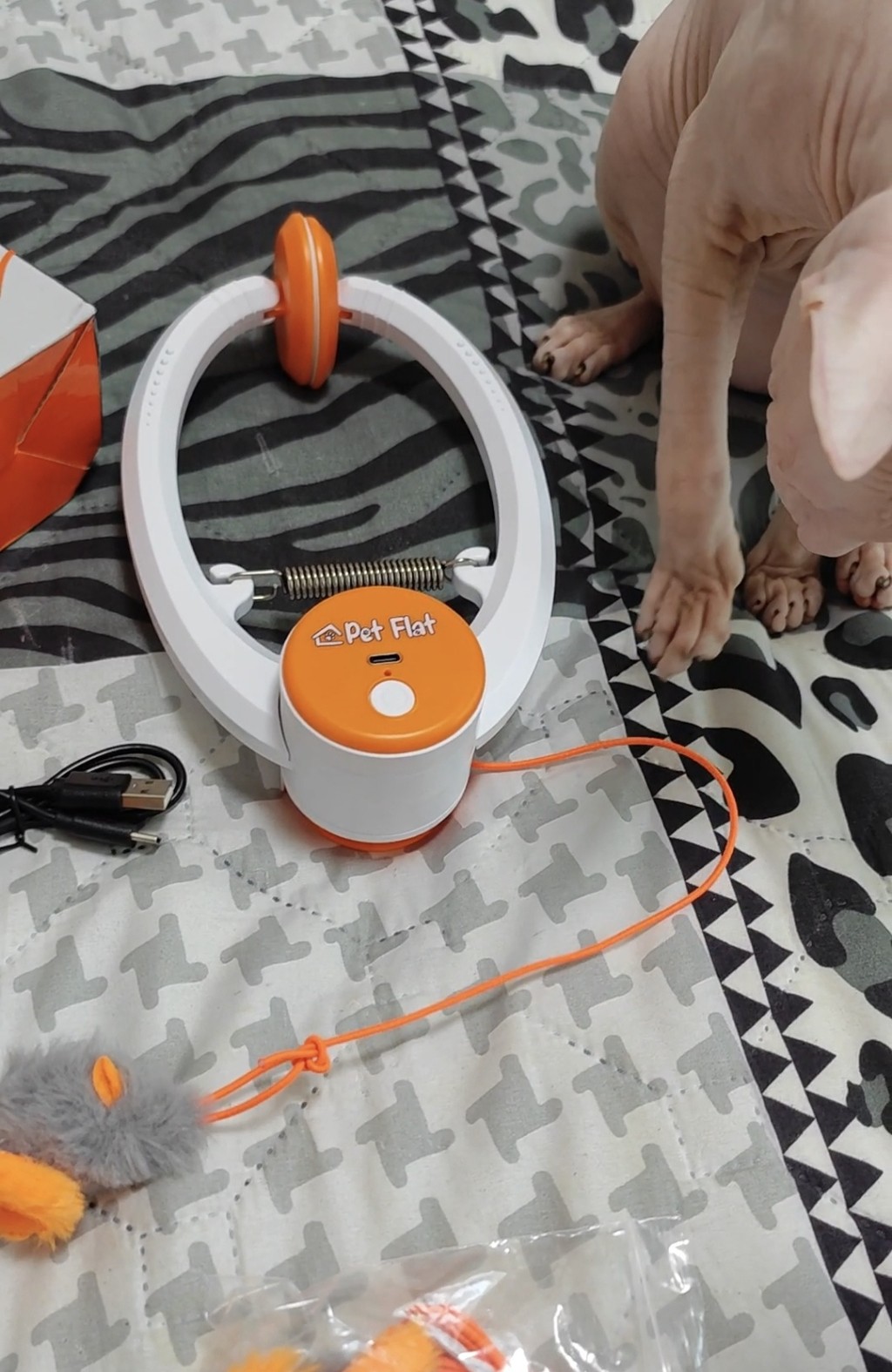 PET FLAT - Интерактивная игрушка для кошек Pet Flat Magic Bounce